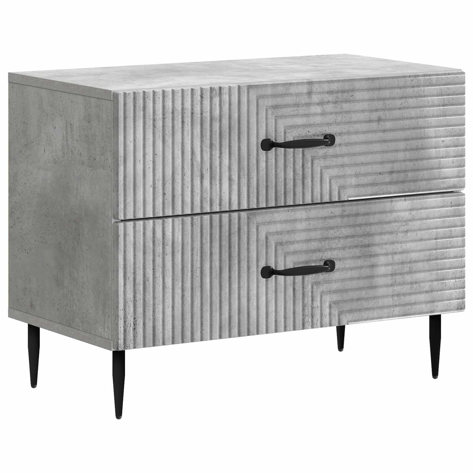 894778_1.jpg vidaXL Nočný stolík Betónovo sivá 62 x 34,5 x 47,5 cm Kompozitné drevo – Obrázok 1