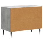 vidaXL Nočný stolík Betónovo sivá 62 x 34,5 x 47,5 cm Kompozitné drevo – Obrázok 6