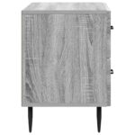 vidaXL Nočný stolík Sivá sonoma 62 x 34,5 x 47,5 cm Kompozitné drevo – Obrázok 5
