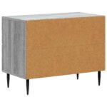vidaXL Nočný stolík Sivá sonoma 62 x 34,5 x 47,5 cm Kompozitné drevo – Obrázok 6