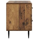 vidaXL Nočný stolík Staré drevo 62 x 34,5 x 47,5 cm Kompozitné drevo – Obrázok 5