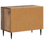 vidaXL Nočný stolík Staré drevo 62 x 34,5 x 47,5 cm Kompozitné drevo – Obrázok 6