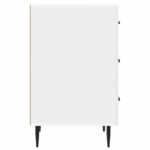 vidaXL Nočný stolík Biela s vysokým leskom 43 x 41 x 66,5 cm – Obrázok 5