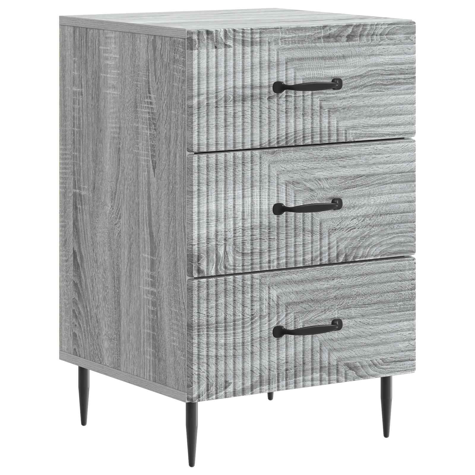894791_1.jpg vidaXL Nočný stolík Sivá sonoma 43 x 41 x 66,5 cm Kompozitné drevo – Obrázok 1