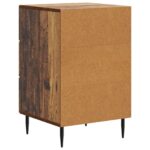 vidaXL Nočný stolík Staré drevo 43 x 41 x 66,5 cm Kompozitné drevo – Obrázok 6