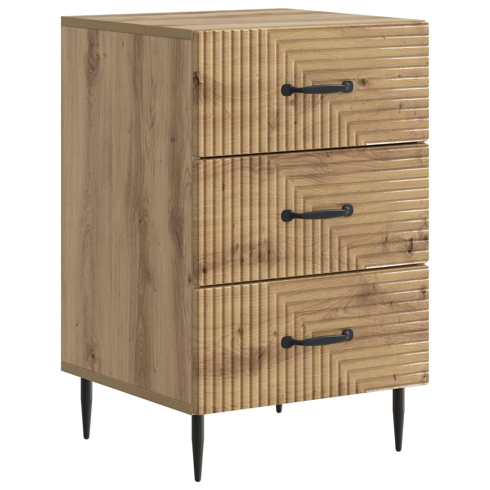 894794_1.jpg vidaXL Nočný stolík Dub artisan 43 x 41 x 66,5 cm Kompozitné drevo – Obrázok 1