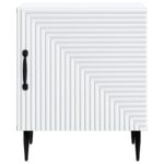 vidaXL Nočný stolík 2 pcs Biela 43 x 34,5 x 50 cm Kompozitné drevo – Obrázok 5