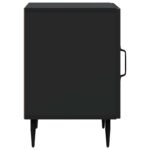 vidaXL Nočný stolík 2 pcs Čierna 43 x 34,5 x 50 cm Kompozitné drevo – Obrázok 6