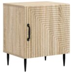 vidaXL Nočný stolík Dub sonoma 43 x 34,5 x 50 cm Kompozitné drevo