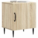 vidaXL Nočný stolík Dub sonoma 43 x 34,5 x 50 cm Kompozitné drevo – Obrázok 2
