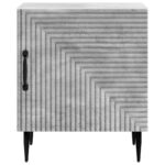 vidaXL Nočný stolík Betónovo sivá 43 x 34,5 x 50 cm Kompozitné drevo – Obrázok 4