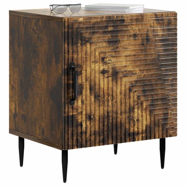 vidaXL Nočný stolík 2 pcs Dymový dub 43 x 34,5 x 50 cm – Obrázok 2