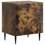 vidaXL Nočný stolík 2 pcs Dymový dub 43 x 34,5 x 50 cm – Obrázok 3