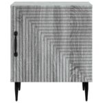 vidaXL Nočný stolík 2 pcs Sivá sonoma 43 x 34,5 x 50 cm – Obrázok 5