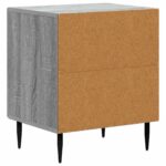 vidaXL Nočný stolík 2 pcs Sivá sonoma 43 x 34,5 x 50 cm – Obrázok 7