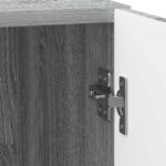 vidaXL Nočný stolík 2 pcs Sivá sonoma 43 x 34,5 x 50 cm – Obrázok 9