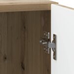 vidaXL Nočný stolík 2 pcs Dub artisan 43 x 34,5 x 50 cm – Obrázok 9