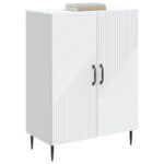 vidaXL Servírovacia skriňa Biela 66 x 34,5 x 89,5 cm Kompozitné drevo – Obrázok 3
