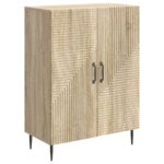 vidaXL Servírovacia skriňa Dub sonoma 66 x 34,5 x 89,5 cm – Obrázok 2