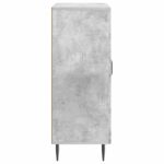 vidaXL Servírovacia skriňa Betónovo sivá 66 x 34,5 x 89,5 cm – Obrázok 7