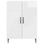 vidaXL Servírovacia skriňa Biela s vysokým leskom 66 x 34,5 x 89,5 cm – Obrázok 6