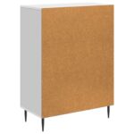 vidaXL Servírovacia skriňa Biela s vysokým leskom 66 x 34,5 x 89,5 cm – Obrázok 8
