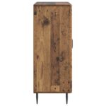vidaXL Servírovacia skriňa Staré drevo 66 x 34,5 x 89,5 cm – Obrázok 7