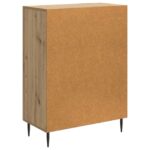 vidaXL Servírovacia skriňa Dub artisan 66 x 34,5 x 89,5 cm – Obrázok 8