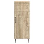 vidaXL Servírovacia skriňa Dub sonoma 33 x 34,5 x 89,5 cm – Obrázok 6