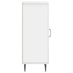 vidaXL Servírovacia skriňa Biela s vysokým leskom 33 x 34,5 x 89,5 cm – Obrázok 7