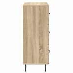 vidaXL Zásuvkový kabinet Dub sonoma 66 x 34,5 x 89,5 cm – Obrázok 7