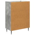 vidaXL Zásuvkový kabinet Betónovo sivá 66 x 34,5 x 89,5 cm – Obrázok 6