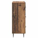vidaXL Zásuvkový kabinet Staré drevo 66 x 34,5 x 89,5 cm – Obrázok 5