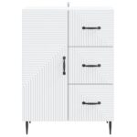 vidaXL Servírovacia skriňa Biela 66 x 34,5 x 89,5 cm Kompozitné drevo – Obrázok 6