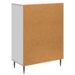 vidaXL Servírovacia skriňa Biela 66 x 34,5 x 89,5 cm Kompozitné drevo – Obrázok 8