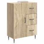 vidaXL Servírovacia skriňa so zásuvkou Dub sonoma 66 x 34,5 x 89,5 cm – Obrázok 3