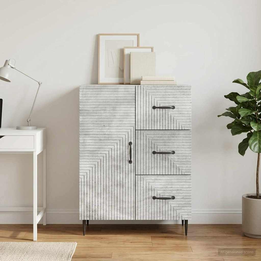 894858_1.jpg vidaXL Servírovacia skriňa Betónovo sivá 66 x 34,5 x 89,5 cm – Obrázok 1