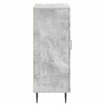 vidaXL Servírovacia skriňa Betónovo sivá 66 x 34,5 x 89,5 cm – Obrázok 7