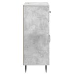 vidaXL Servírovacia skriňa Betónovo sivá 66 x 34,5 x 89,5 cm – Obrázok 7
