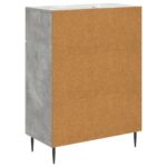 vidaXL Servírovacia skriňa Betónovo sivá 66 x 34,5 x 89,5 cm – Obrázok 8
