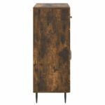 vidaXL Servírovacia skriňa so zásuvkou Dymový dub 66 x 34,5 x 89,5 cm – Obrázok 7