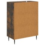 vidaXL Servírovacia skriňa so zásuvkou Dymový dub 66 x 34,5 x 89,5 cm – Obrázok 8
