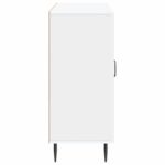 vidaXL Servírovacia skriňa Biela 89 x 34,5 x 80 cm Kompozitné drevo – Obrázok 7