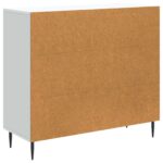 vidaXL Servírovacia skriňa Biela 89 x 34,5 x 80 cm Kompozitné drevo – Obrázok 8