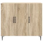 vidaXL Servírovacia skriňa Dub sonoma 89 x 34,5 x 80 cm – Obrázok 6