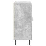 vidaXL Servírovacia skriňa Betónovo sivá 89 x 34,5 x 80 cm – Obrázok 7