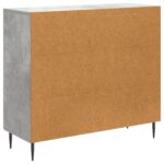 vidaXL Servírovacia skriňa Betónovo sivá 89 x 34,5 x 80 cm – Obrázok 8
