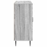 vidaXL Servírovacia skriňa Sivá sonoma 89 x 34,5 x 80 cm – Obrázok 7