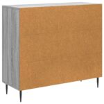 vidaXL Servírovacia skriňa Sivá sonoma 89 x 34,5 x 80 cm – Obrázok 8