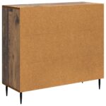 vidaXL Servírovacia skriňa Staré drevo 89 x 34,5 x 80 cm – Obrázok 8